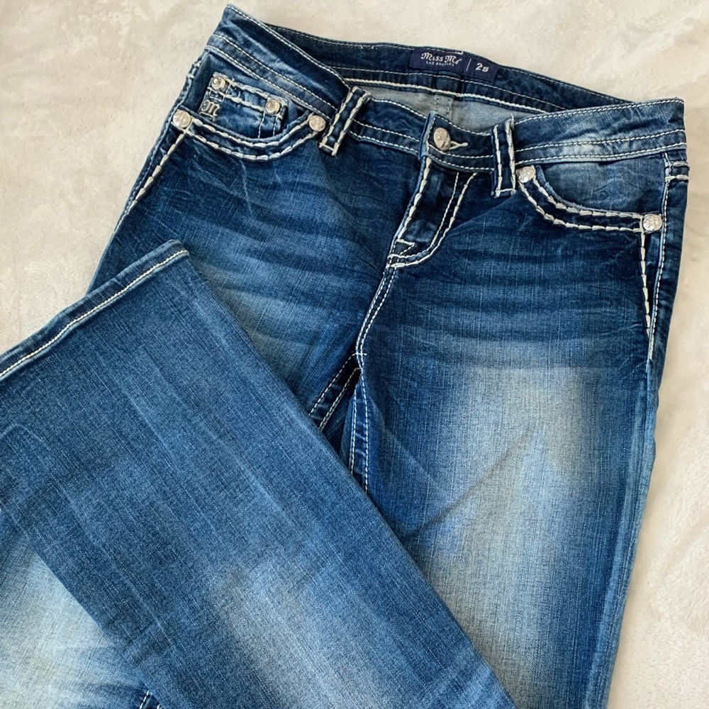 Bootcut Dark Blue MissMe Jeans